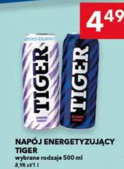 Tiger - NAPÓJ ENERGETYZUJĄCY