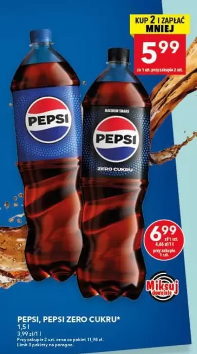 Pepsi - PEPSI, PEPSI ZERO CUKRU