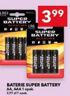 BATERIE SUPER BATTERY AA, AAA