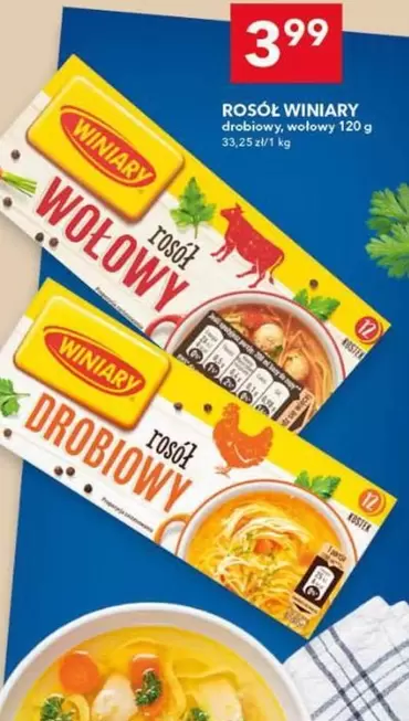 ROSÓŁ WINIARY drobiowy, wołowy