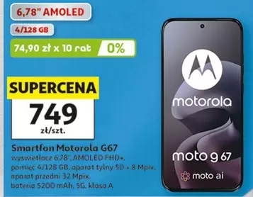 Motorola - Smartfon G67