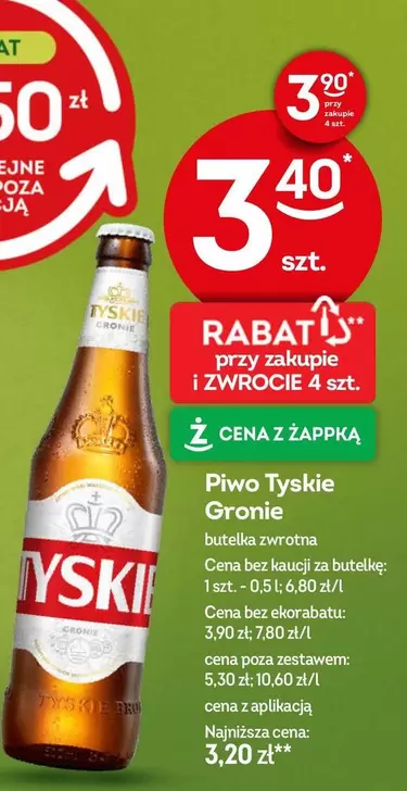 Piwo Tyskie Gronie