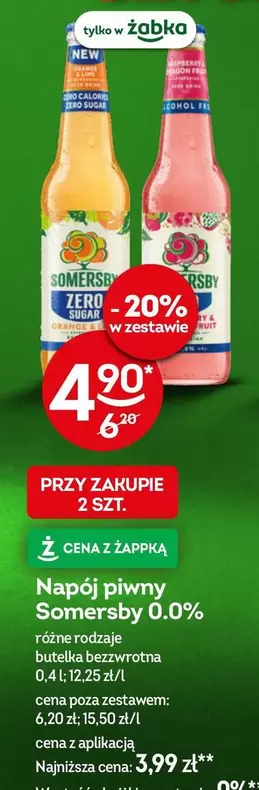 Somersby - Napój piwny  0.0%