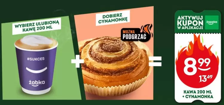 KAWA 200 ML + CYNAMONKA