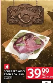 Ok - SCHAB BEZ KOŚCI Z DZIKA OK. 1 KG 262828