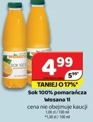 Sok 100% pomarańcza