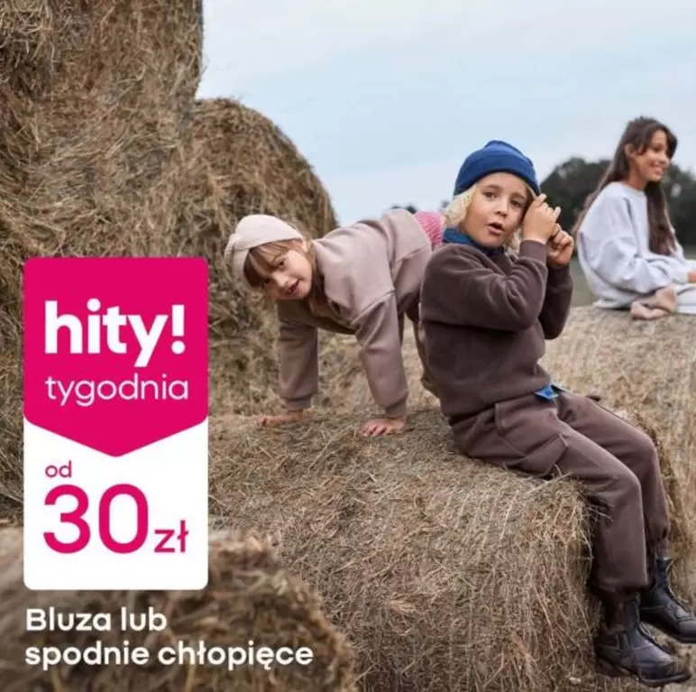 Bluza lub spodnie chłopięce
