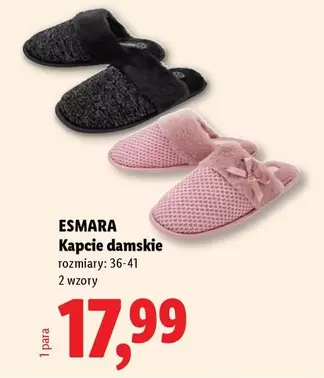 Kapcie damskie