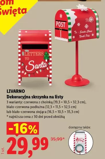 Dekoracyjna skrzynka na listy
