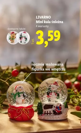 Mini - kula śnieżna