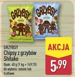 Chipsy z grzybów Shitake
