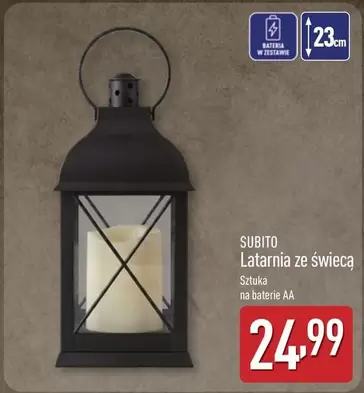 Latarnia ze świecą