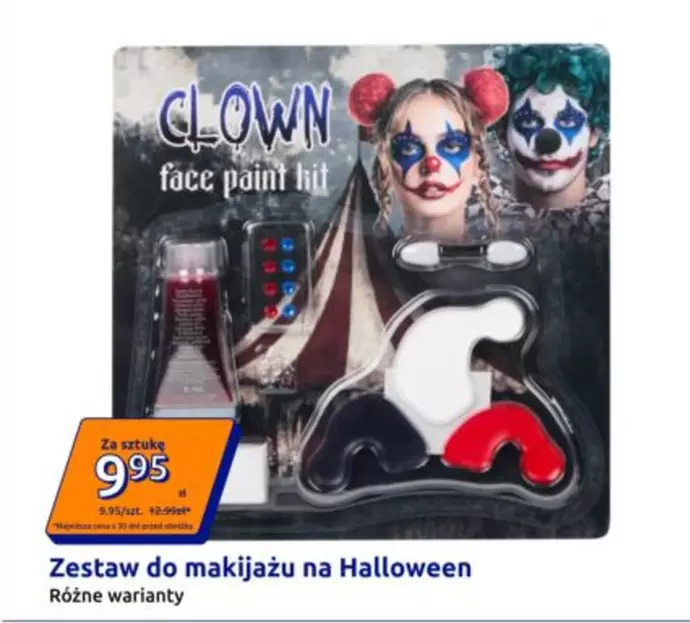 Clown Face Paint Kit