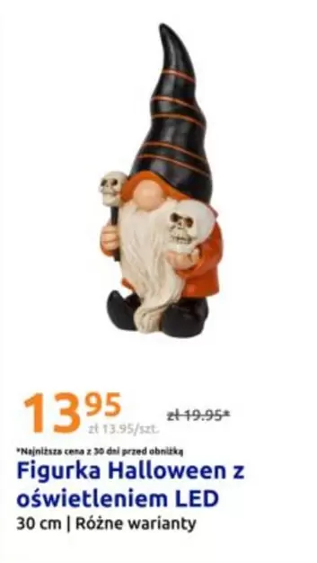 Figurka Halloween z oświetleniem LED