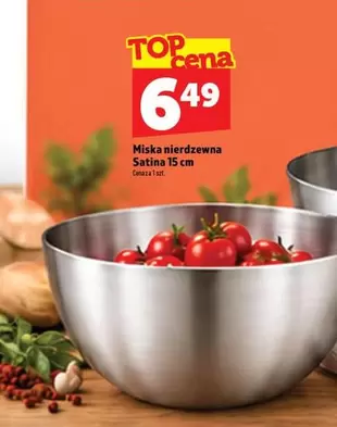 Miska nierdzewna Satina