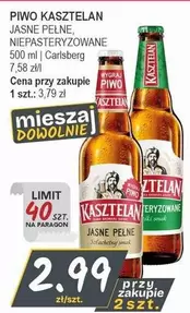 PIWO KASZTELAN JASNE PEŁNE, NIEPASTERYZOWANE