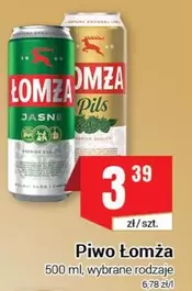 Piwo Łomża Jasne