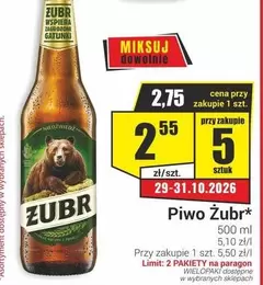 Piwo Żubr