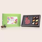 Wielkanocny ChocoPostcard Midi deserowy zając