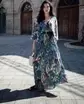 Niebieska sukienka maxi ORSAY