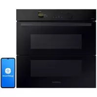 Piekarnik SAMSUNG NV7B6785KAK U2 Dual Cook Flex Elektryczny parowy Czarne szkło A+