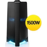Power Audio SAMSUNG MX-T70, 1500W, Bluetooth, Dwukierunkowy dźwięk, 2 Wejścia mikrofonowe, Aplikacja Samsung Sound Tower