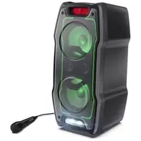 Power Audio SHARP PS-932, 180W, Bluetooth, Bateria 13 godzin,  Mikrofon bezprzewodowy w zestawie, IPX4, Tryb super bass