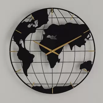 Zegar ścienny worldos ø 60 cm