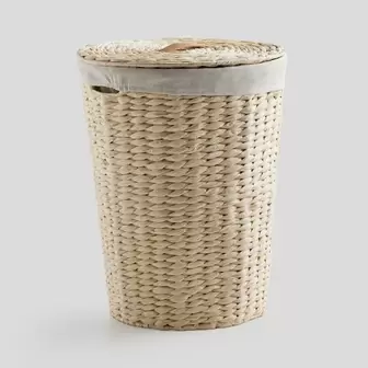 Pleciony kosz na pranie erbos round