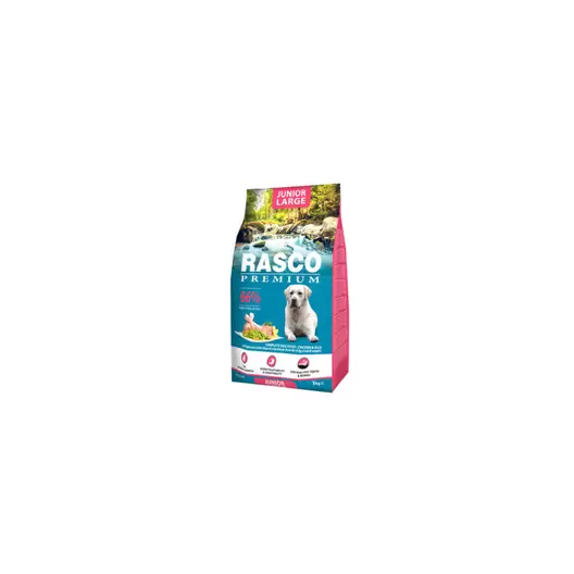 RASCO PREMIUM JUNIOR LARGE KARMA DLA SZCZENIĄT RAS DUŻYCH