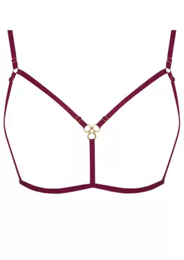 Harness Adelina V100 rubinowy
