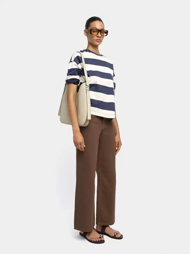Striped T-shirt 100% cotton