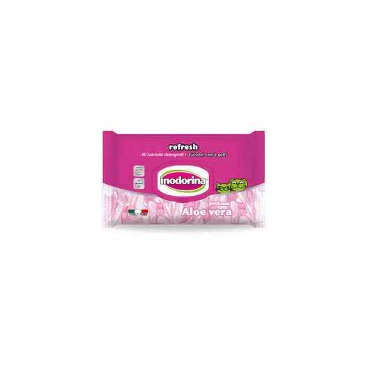 INODORINA ALOE VERA CHUSTECZKI DLA PSA I KOTA - O ZAPACHU ALOESU