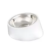 Barry King Miska antypoślizgowa z białym stojakiem 240ml