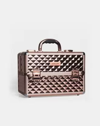Kufer kosmetyczny diamentowy Rose Gold MB153A-M (K107 4)