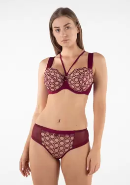 Biustonosz Boobie A122 rubinowy miÄkki