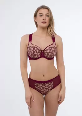 Biustonosz Boobie A143 rubinowy miÄkki