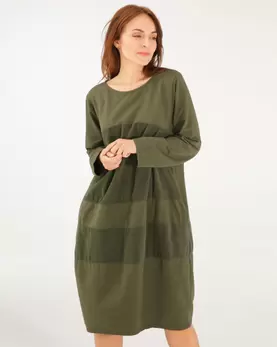 Luźna sukienka z bawełny