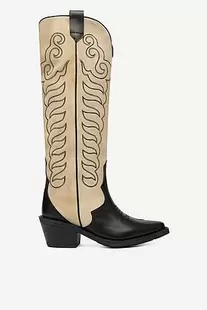 Kozaki Badura EO-BAYLOR-5033-25 CzarnyBadura - Kowbojki zamszowe