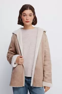 Double-sided hood jacket