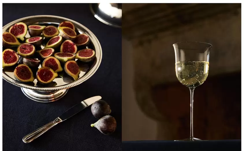 FORMA DO TARTY I KIELISZEK KRYSZTAŁOWY