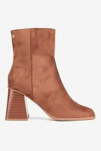 Botki NINE WEST WFA3361-1 BrązowyNINE WEST - Botki na słupku