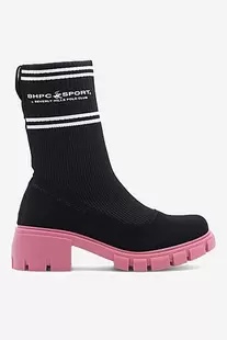 Botki Beverly Hills Polo Club WS5575-18 RóżowyBeverly Hills Polo Club - Botki na słupku