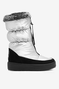 Botki Beverly Hills Polo Club WS19001-04 SrebrnyBeverly Hills Polo Club - Śniegowce ocieplane