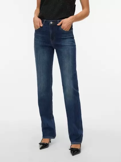 VMELLA Medelhög midja Rak passform Jeans