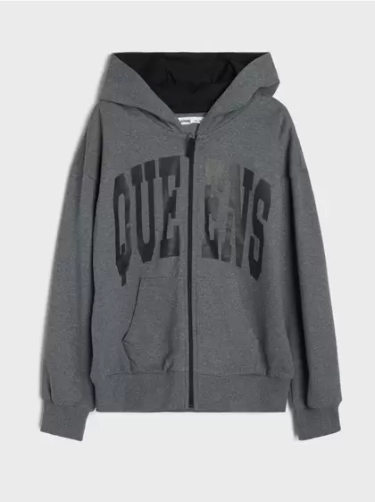 Rozpinana bluza z kapturem