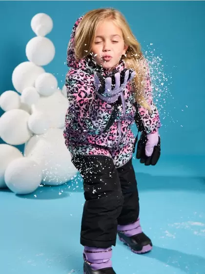 Kombinezon ze wzorem w panterkę