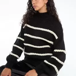 Striped pullover