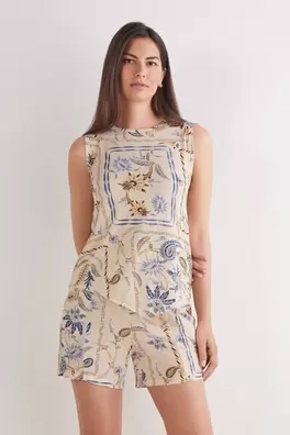 Koszulka na Szerokich Ramiączkach Fresh Bamboo Ita...