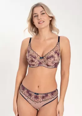 Biustonosz Frida A125 szafirowy miękki